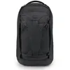 A black Osprey backpack is shown from the front against a white background. Produktbild-Vorschau