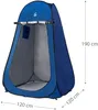 Tente active douche vestiaire Sans sol Bleu 120 x 120 x 190 Voir les images du produit 3