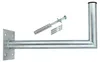 PremiumX 45-50cm Wandhalter Stahl verzinkt SAT Antenne Produktbild-Vorschau 1