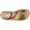 Sandales Rieker pour femmes  Sandales plates - Cognac - Voir les images du produit 26