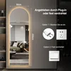 LED Ganzkörperspiegel mit Beleuchtung 150x50cm Bogen Produktbild-Vorschau 13