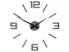 ModernClock, Wanduhr 60cm, Silver grau, wanduhr groß, Produktbild-Vorschau 5