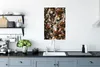 MuchoWow® Poster Hirsch - Orange - Geweih 60x90 cm - Produktbild-Vorschau 3