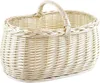 A close-up studio shot of a woven basket on a white background. Produktbild-Vorschau
