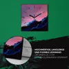 Coloray Uhr auf Leinwand 30x30 cm Wand Uhr Dekoration Produktbild-Vorschau 5