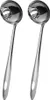 Two stainless steel ladles are shown against a white background. Produktbild-Vorschau