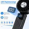 Handventilator Mini 2-in-1, tragbar & klappbar, USB Produktbild-Vorschau 4