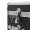 vidaXL Kosmetikkoffer Aluminium Schwarz Produktbild-Vorschau 6
