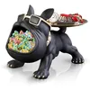 Dekoschale Bulldogge Skulptur Deko Französische Bulldogge Produktbild-Vorschau 1