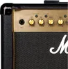 Close-up of the control panel and speaker grille of a Marshall guitar amplifier. Náhľad obrázku produktu