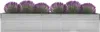 vidaXL Garten-Hochbeet Verzinkter Stahl 400x80x45 cm Grau Produktbild-Vorschau 6