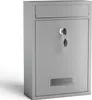 Skrzynka na listy Wiltec w kolorze srebrnym V11 Skrzynka Podgląd zdjęcia produktu 1
