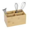 WENKO Bambus Box Terra 4 Fächer Aufbewahrung Bad WC Küchen Produktbild-Vorschau 9