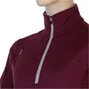 Mikina Sensor Merino Upper Zip dámské portská červená Náhled obrázku produktu 2