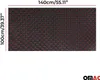 140cmx100cm Geprägte Schwarz Kunstleder Rot Diamant-Stich Produktbild-Vorschau 3