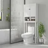 HOMCOM Meuble WC dessus de toilette meuble machine à laver Voir les images du produit 2