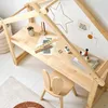 Petite Amélie Kinderschreibtisch Haus Maison - Natur Produktbild-Vorschau 3