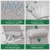ELONEO Opvouwbare campingstoel met afneembare voetsteun, Productafbeelding-voorbeeld 8