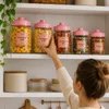 6 Vorratsgläser Spaßgläser Aufbewahrungsgläser Vorratsdosen Produktbild-Vorschau 7