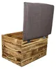 Sitztruhe Mira mit Stauraum in geflammt Maße 34x35x48 Produktbild-Vorschau 5
