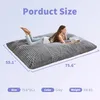 Ogromny, przekształcalny puf 175×125 cm, z pokrowcem z Podgląd zdjęcia produktu 3