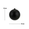 Weihnachts-Kugel XXL Ø 15cm - 1 Stück schwarz matt Produktbild-Vorschau 3