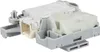 A close-up studio shot of a washing machine door lock mechanism. Produktbild-Vorschau