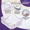 4 Jahreszeiten Bettdecke 240x220 cm - Climate Control Produktbild-Vorschau 3
