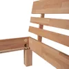 Krok Wood Massivholzbett Julia in Buche 120x220 cm Produktbild-Vorschau 4