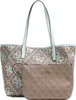 Guess Vikky Frauen 4G Logo Druck Synthetik Tote Tasche Produktbild-Vorschau 2