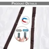 Magnet Türvorhang Wärmeschutzvorhang 90x210cm Selbstklebend Produktbild-Vorschau 7