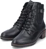 Rieker Damen Schnürboot Blockabsatz Stiefelette Produktbild-Vorschau 10