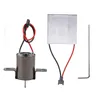 A small electric motor, a thermoelectric cooler, and an Allen wrench are laid out on a white background. Voir les images du produit