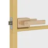 vidaXL Drzwi wewnętrzne Slim Golden 76x201,5 cm szkło Podgląd zdjęcia produktu 6