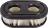 A product shot of an air filter for a lawnmower engine. Produktbild-Vorschau