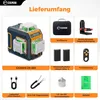 CIGMAN CM-S03 Laser lignes croisées 3x360° vert avec app & Voir les images du produit 9