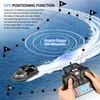 12000-mAh GPS-Angelkoederboot mit 3 Koederbehaeltern. Produktbild-Vorschau 14