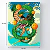 Dragon Ball 40x50 cm peinture par numéros avec cadre Voir les images du produit 3