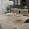Idohome - Runder Couchtisch 2in1 LAVO mit Metalgestell, Produktbild-Vorschau 3