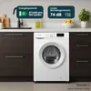 homeX Waschmaschine 8kg, Frontlader - 1.200 U/Min, Produktbild-Vorschau 8