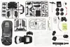Kit JAMARA Porsche 911 GT2 RS Clubsport 25 1:18 grigio 2,4 Anteprima dell’immagine prodotto 3