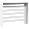 vidaXL Habillage de radiateur Blanc 104x20x82 cm Bois Voir les images du produit 4