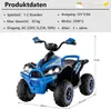 DREAMADE 12V Elektro Quad, 2,2-4,3 km/h Kinderquad mit Produktbild-Vorschau 4