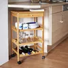 Chariot de cuisine Relaxdays James, H x l x P : 80,5 x 50 x Voir les images du produit 2