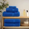 vidaXL Asciugamani per ospiti FROGN, 2 pezzi, blu, 30x50 Anteprima dell’immagine prodotto 2
