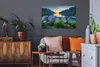MuchoWow® Wandtattoo Wandsticker Wandaufkleber Ersfjordbotn Produktbild-Vorschau 3
