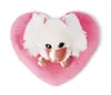 A plush toy swan with a heart. Produktbild-Vorschau