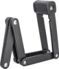 A black folding bicycle lock is shown against a white background. Produktbild-Vorschau