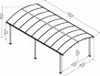 Palram - Canopia Aluminiowa wiata samochodowa Arcadia 6400 Podgląd zdjęcia produktu 18