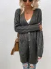 ASKSA Cardigan manches longues femme Manteau en tricot Voir les images du produit 3